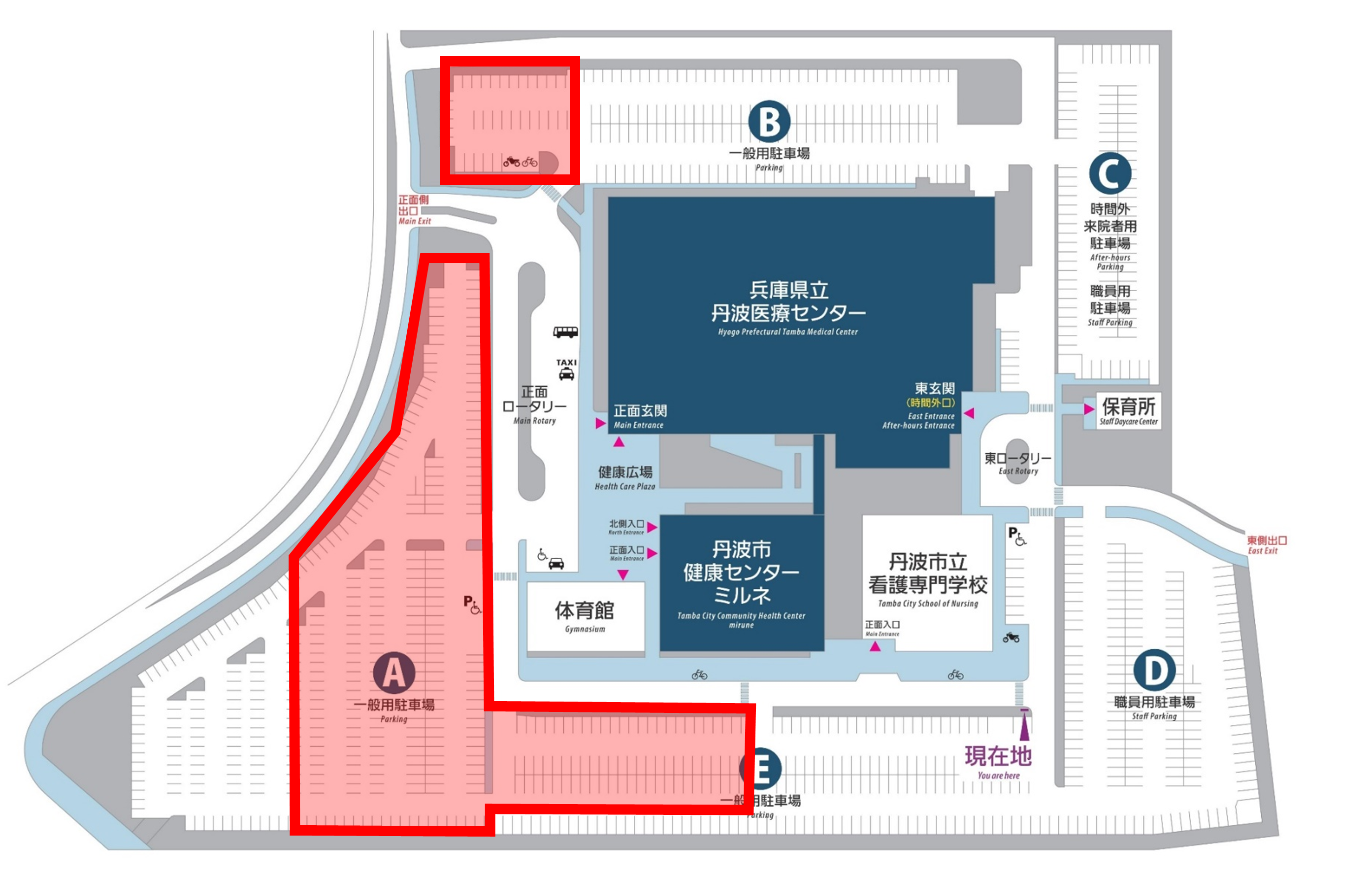 駐車場のご案内